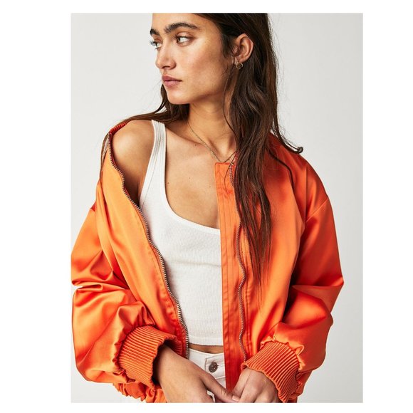 Free People Jackets & Blazers - Free People We The Free Echo Bomber Jacket